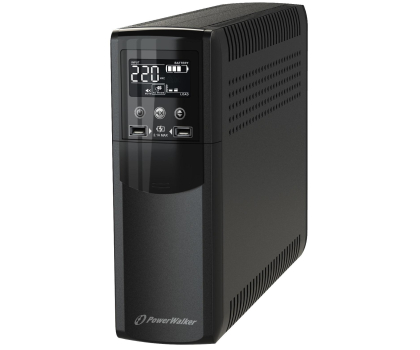 UPS (zasilacz awaryjny) Power Walker LINE-INTERACTIVE (1200VA/720W, 4xSchuko, AVR)